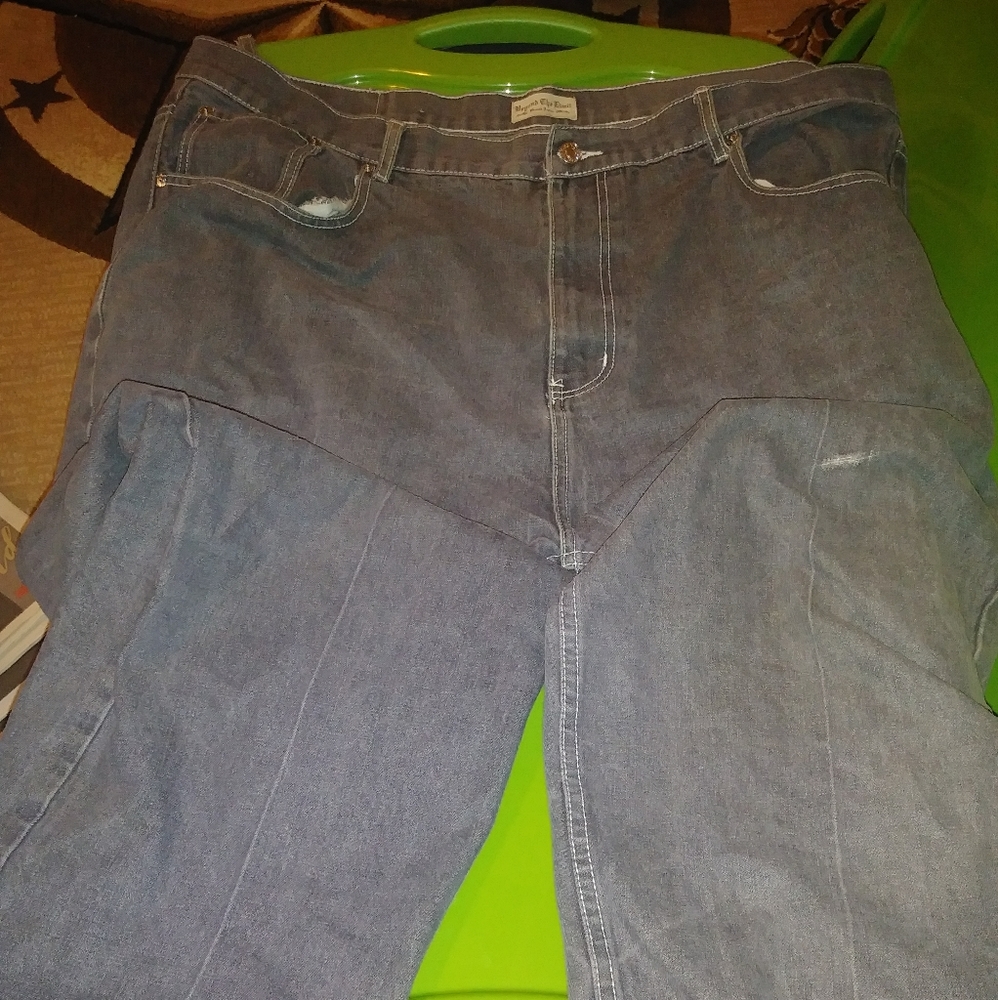 Grey jeans